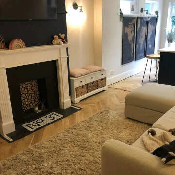 Pixel White 23x23 Hexagon Matt Mosaic Tiles