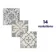Tangier Antiqua Blue Gloss Decor Pattern Wall Tiles