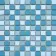 Pixel Pool Blue Blend Mosaic Tiles 25x25