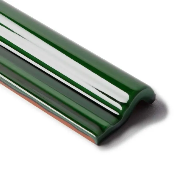 Capsule® Victorian Green Gloss Border 150x50 Wall Tiles