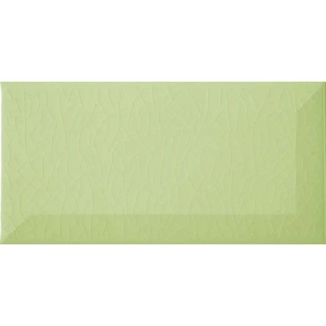 Antique Le Vert De Maisons Green Crackle Metro Tiles