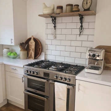 Chalk Farm White Matt Metro Tiles