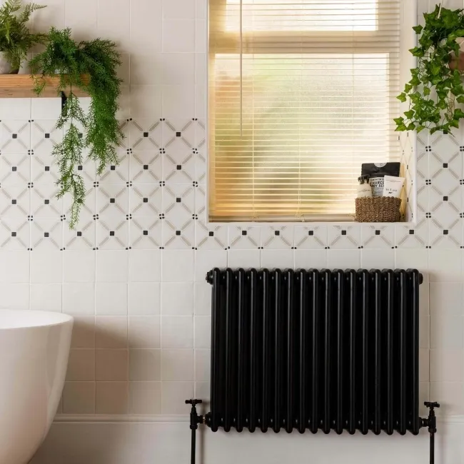 Dante Sand Cross Beige Matt Patterned Wall and Floor Tiles