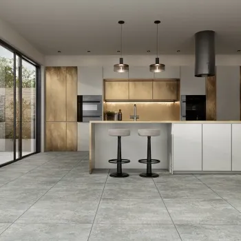 Molton Cemento Grey Concrete Effect Matt Wall and Floor Tiles