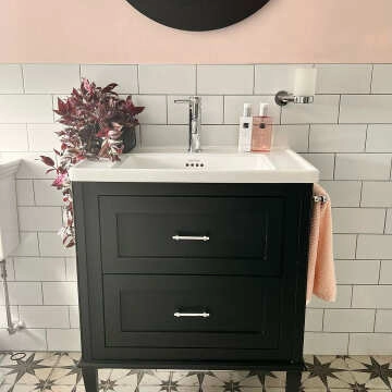 Chalk Farm Matt Flat White Mini Metro Tiles