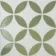 Westminster White and Green Matt Patterned Wall and Floor Tiles