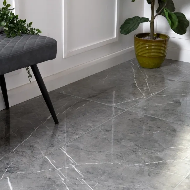 Deluxe Mica Grey Marble Effect Tiles