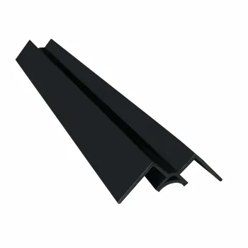Trepanel Aqua® Shower Panel PVC Internal Corner Joint Black