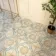 Floweret Antique Pattern Floor Tiles