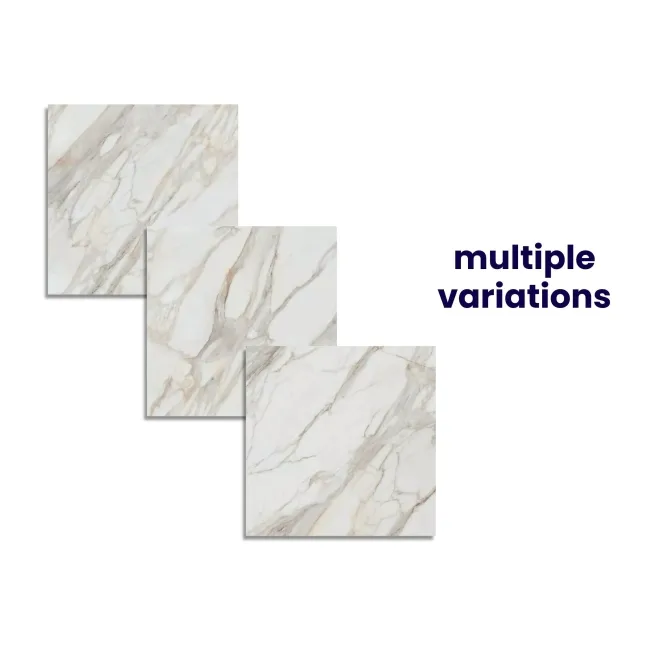 Opulence Gold Carrara Marble Effect Polished Wall and Floor Tiles