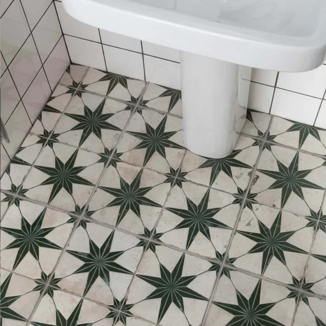 Cinders® Lux Star Forest Layer Tech Pattern Tiles
