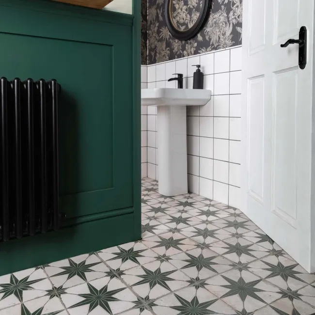 Cinders® Lux Star Forest Layer Tech Pattern Tiles