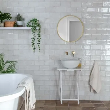 Farringdon White Gloss Metro Wall Tiles