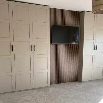 Trepanel® Smoked Oak Acoustic Wood Wall Panels