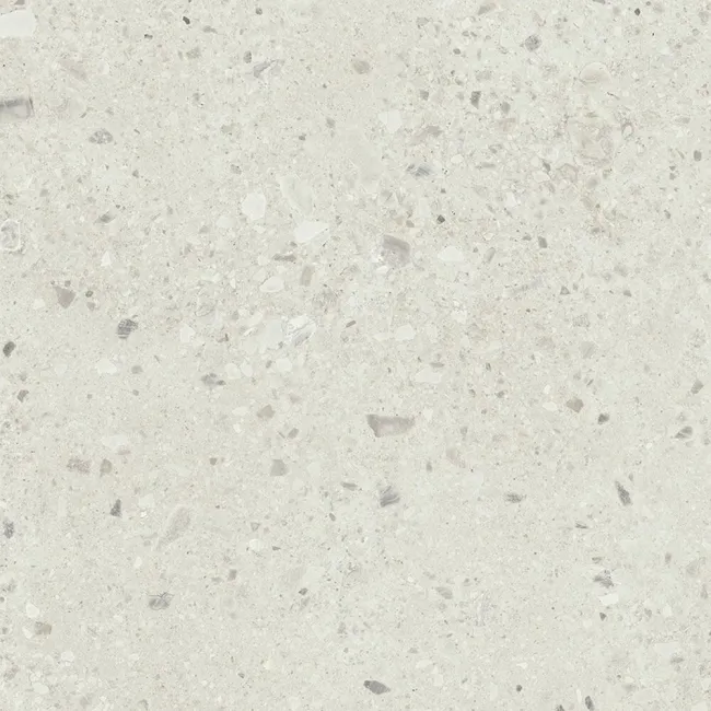 Flecks Matt Light Grey Terrazzo Effect Wall and Floor Tiles