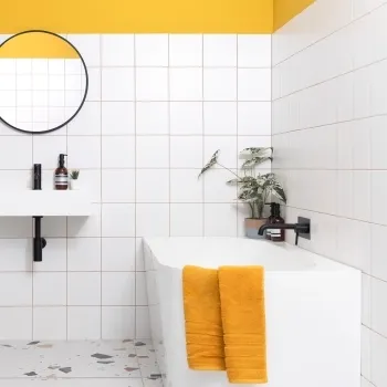 MonoEdge White Matt Ceramic Wall Tiles 200x200