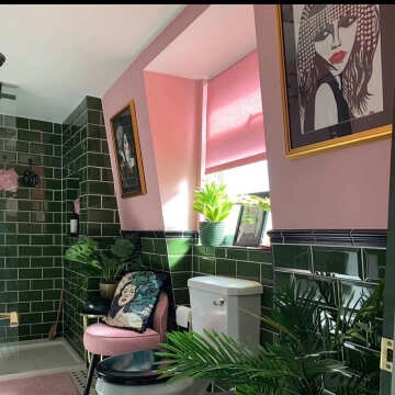 Victorian Gloss Green Metro Tiles