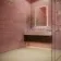 Blush Rose Pink Gloss Brick Wall Tiles 300x75
