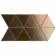Aura Metallic Triangle Porcelain Wall Tiles