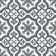 Zara Dark Grey Porcelain Matt Patterned Floor Tiles