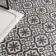 Zara Dark Grey Porcelain Matt Patterned Floor Tiles