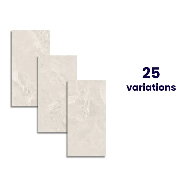 Savona Beige Stone Effect Porcelain Wall and Floor Tiles