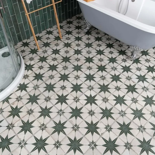 Cinders® Lux Star Forest Layer Tech Pattern Tiles