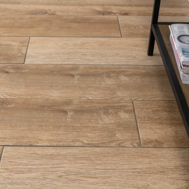 Madagascan Ipil Oak Wood Effect Porcelain Floor Tiles