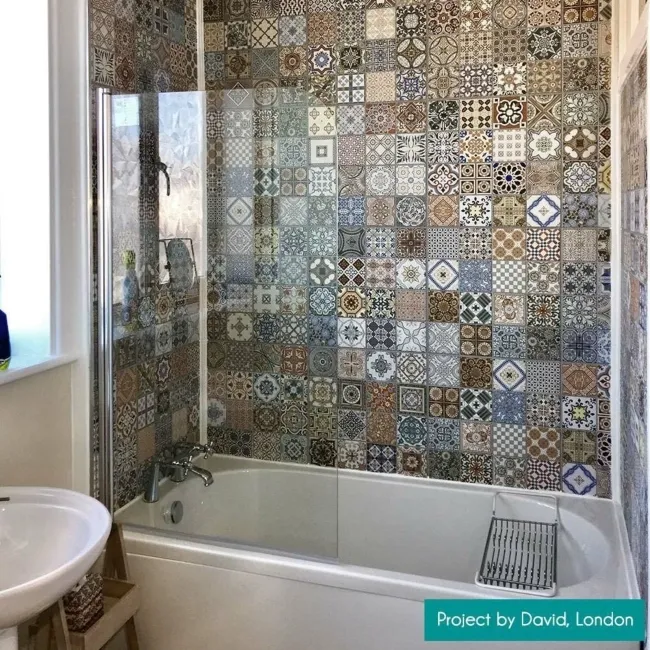 Meknes Maalem Decor Matt Pattern Tiles