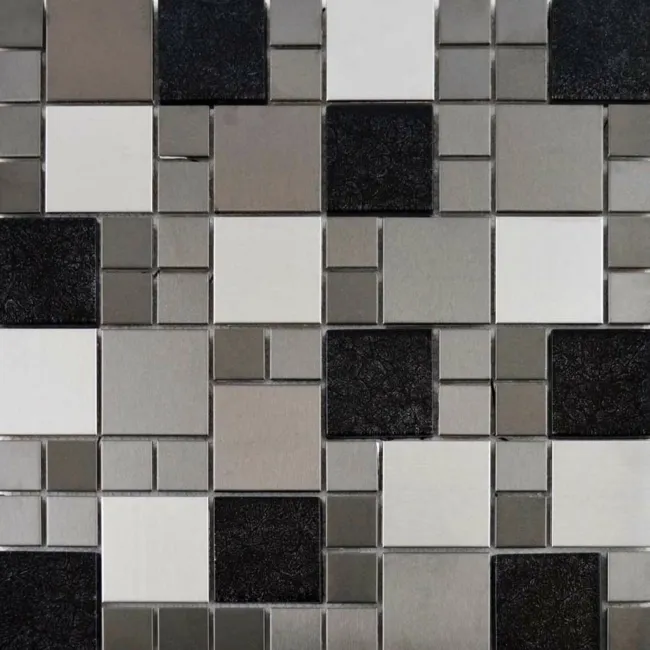 Moonlight Grey Mix Mosaic Wall Tiles