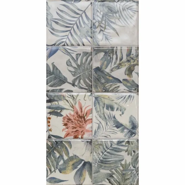 Veneto Multicolour Gloss Patterned Wall Tiles