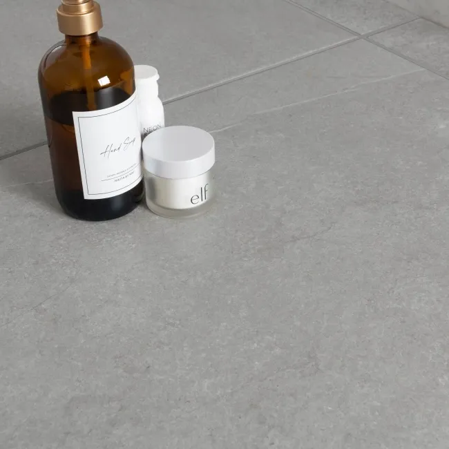 Driftstone Matt Grey Anti Slip Stone Effect Wall and Floor Tiles