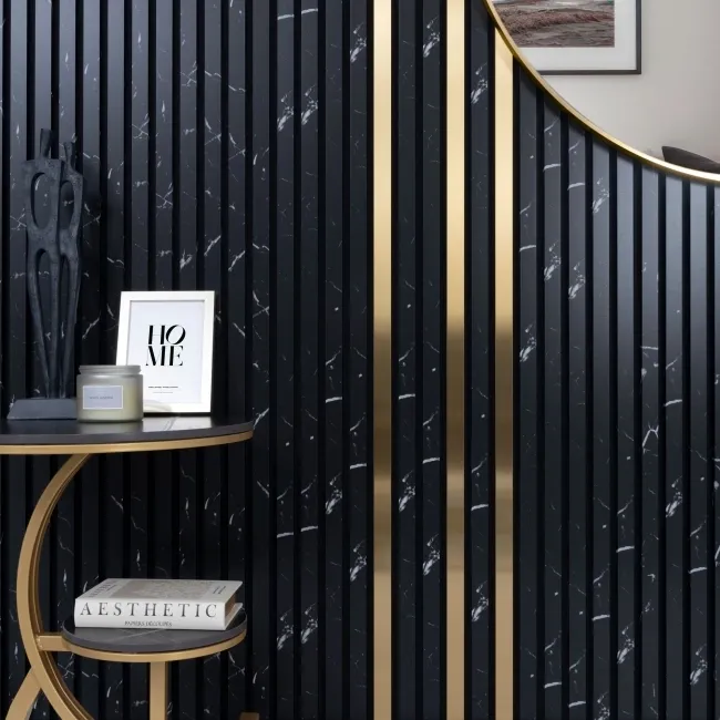 Trepanel® Stainless Steel Brass Decorative Acoustic Slat Cover