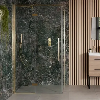 Trepanel Aqua Luxe® Green Dramatic Marble Effect Embossed Gloss SPC XXL Wall Panel