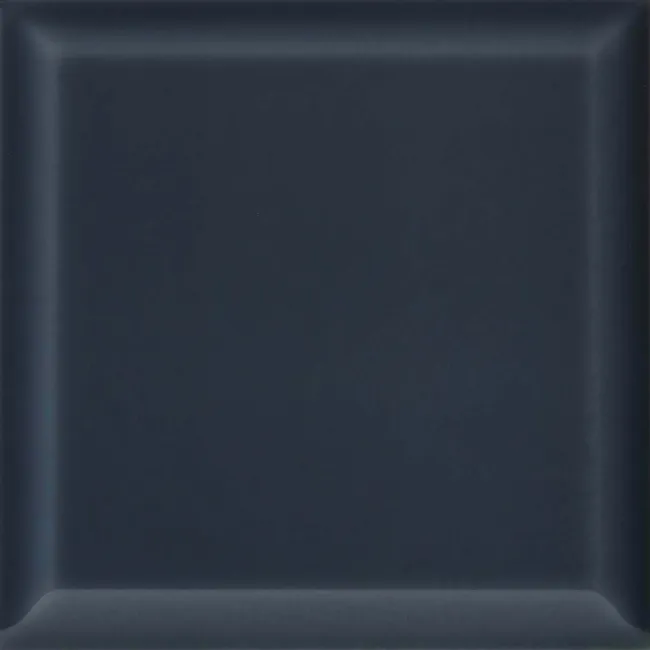 Capsule® Dark Blue Grey Gloss Bevelled 150x150 Wall Tiles