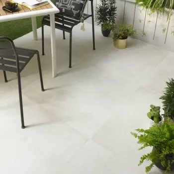 Optimum Bianca Stone Effect 20mm Porcelain Paving Slabs
