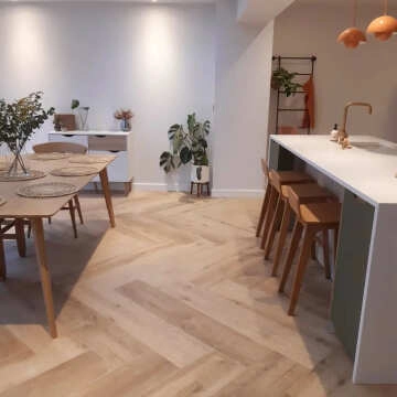 Madagascan Ipil Oak Wood Effect Porcelain Floor Tiles