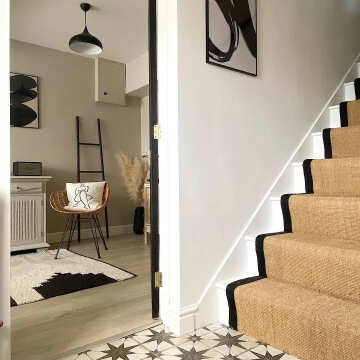 Scintilla Black Star Pattern Tiles