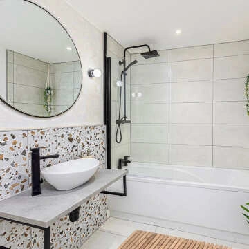 Popsical® Earth Terrazzo Ceramic Tiles