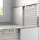 10mm Brushed Chrome Square Edge Metal Trim