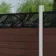 LuxeLine Composite Fence Panel Walnut - Jungle Decorative Screen for Own Post