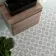 Dante Cross Blue Matt Patterned Wall and Floor Tiles