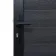 LuxeLine® Black Garden Gate 750x900mm - Standard Handle