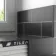 12mm Matt Black Square Edge Metal Trim
