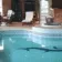 Pixel Pool Blue Blend Mosaic Tiles 25x25