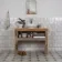 Octagon Effect Olive Green Matt Vintage Pattern Wall and Floor Tiles
