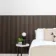Trepanel® Walnut Brown Acoustic Half Wood Wall Panels