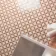 Westminster White and Orange Matt Patterned Wall and Floor Tiles