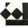 Gosford Black and White Corner Tiles
