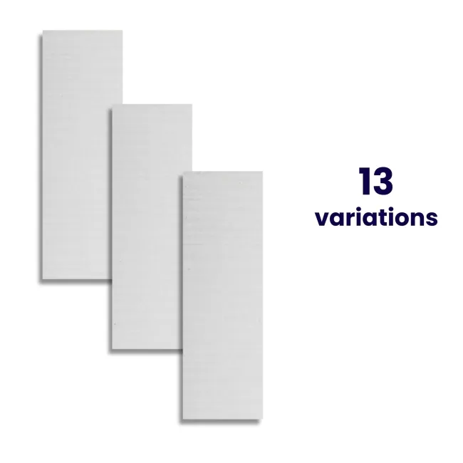 Dover Waves White Matt Stone Effect Wall Tiles